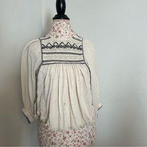 Free People Peasant Blouse